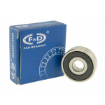 Подшипник F&D 627 2RS (7*22*7) резина