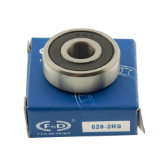 Подшипник F&D 628 2RS (8*24*8) резина 2