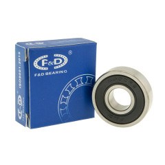 Подшипник F&D 6000 2RS (10*26*8) резина