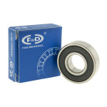 Подшипник F&D 6001 2RS (12*28*8) резина
