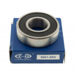 Подшипник F&D 6001 2RS (12*28*8) резина