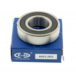 Подшипник F&D 6003 2RS (17*35*10) резина Подшипник F&D 6003 2RS (17*35*10) резина