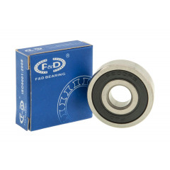 підшипник F&D 6200 RS(10*30*9) гума