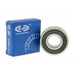 підшипник F&D 6203 RS(17*40*12) гума