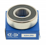 підшипник F&D 6204 RS(20*47*14) гума