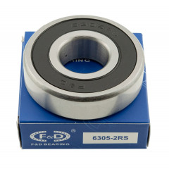 підшипник F&D 6305 2RS(25*62*17) гума 2