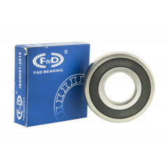 підшипник F&D 6306 2RS(30*72*19) гума