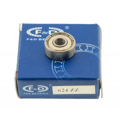 підшипник F&D 624 ZZ(4*13*5) метал 2