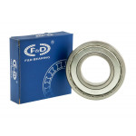 підшипник F&D 6207 ZZ(35*72*17) метал