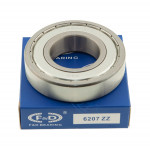 підшипник F&D 6207 ZZ(35*72*17) метал
