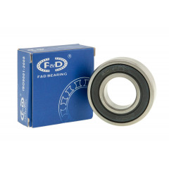 Подшипник F&D 6004 2RS (20*42*12) резина