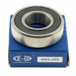 Подшипник F&D 6004 2RS (20*42*12) резина