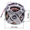Двигатель асинхронный газонокосилки LEX LXLM46E 2950W (D124,5/L144/Lвала189) вал17мм (резьбаМ8) меж.