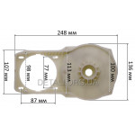 Опора двигателя газонокосилки Gartner ELM-1232