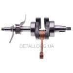 Коленвал двигателя 140F газонокосилки 4-Т Honda GX35.