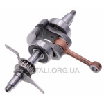 Коленвал двигателя 140F газонокосилки 4-Т Honda GX35.