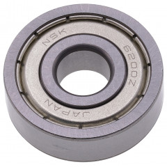 Подшипник 6200 ZZ NSK (10*30*9) металл 2