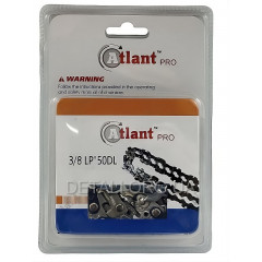 Ланцюг побідитовий 50 ланок (25 зубів) ATLANT PRO крок 3/8" паз 1,3 мм