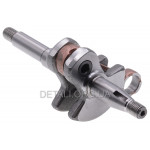 Коленвал бензопилы GoodLuck 2500 L137 посадки d12