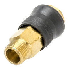 Швидкорознімне з'єднання із зовнішнім різьбленням 3/8, латунь INTERTOOL PT - 1819 2