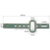 Шток лобзика 8-5 L104 h12 чарка 28*8 мм