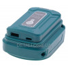 Адаптер перехідник USB/Type-C 14,4В/18В з ліхтариком для акумулятора Makita BL1830