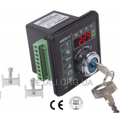 Контроллер Mebay DC10G с замком зажигания для дизельных генераторов