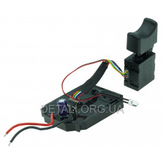 Кнопка с платой управления аккумуляторного гайковерта 18V/36V 15*27