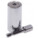 Универсальная торцевая головка + адаптер 1/4'' - 3/4'' (7-19 мм)