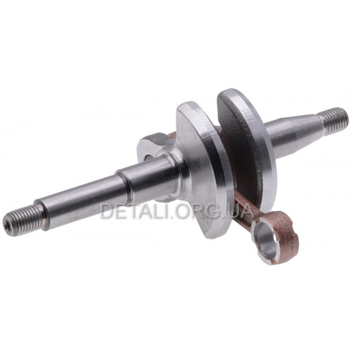 Коленвал бензопили GoodLuck 2500 L123 посадка D10мм