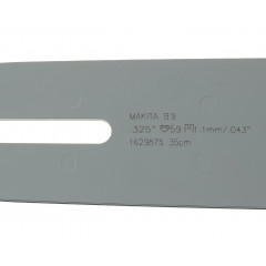 Шина Makita 14"(350мм) 0,325" паз 1,1 мм 59 звеньев оригинал 191T87-4 2