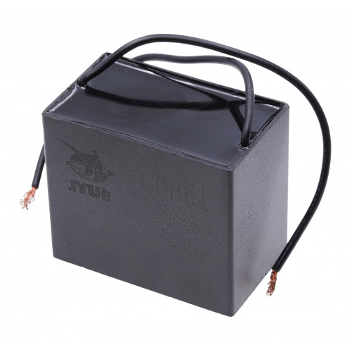 Конденсатор JYUL CBB-61 25мкф - 450VAC прямоугольный провод 58*35*49