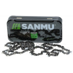 Цепь 52 звена (26 зубов) SANMU для твердых пород шаг 3/8" паз 1,3 мм (metal box)