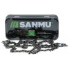 Цепь 57 звеньев (28,5 зубов) SANMU для твердых пород шаг 3/8" паз 1,3 мм (metal box)