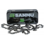 Цепь 72 звена (36 зубов) SANMU для твердых пород шаг 0,325" паз 1,5 мм (metal box)