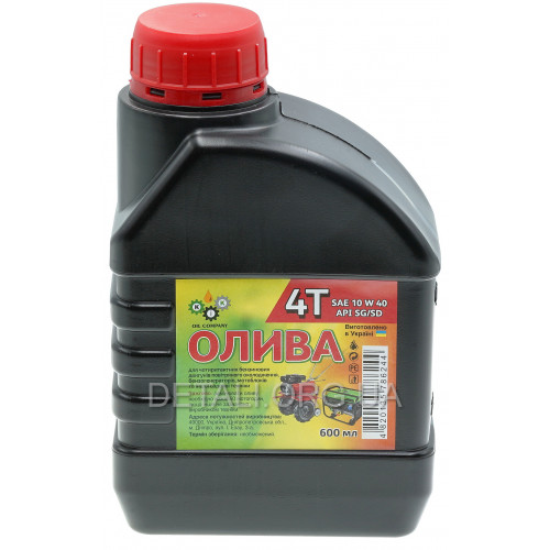 Олива Fortuner 10W-40 (600мл) для 4-х тактних двигунів