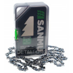 Цепь 56 звеньев (28 зубов) SANMU для твердых пород шаг 3/8" паз 1,3 мм