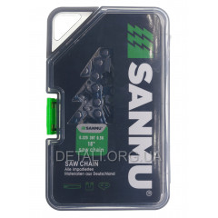 Цепь 72 звена (36 зубов) SANMU для твердых пород шаг 0,325" паз 1,5 мм
