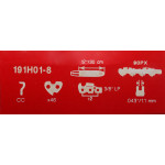 Ланцюг 46 ланок (23 зуби) крок 3/8" паз 1,1 мм Makita оригінал 191H01-8