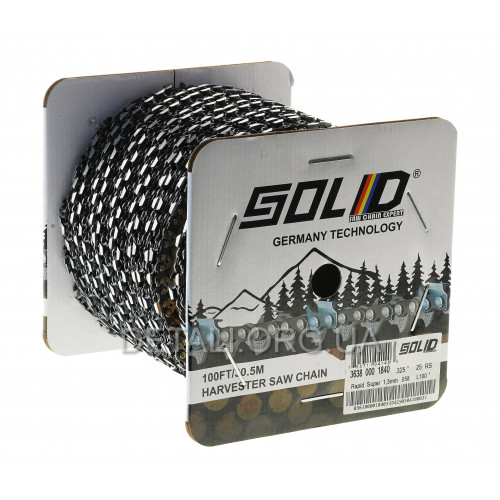 Цепь в бухте SOLID шаг 0,325" паз 1,5мм 1848 звеньев