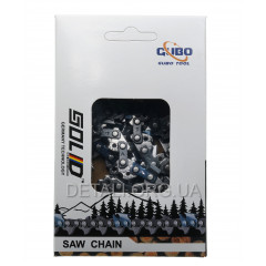 Ланцюг 57 ланок (28,5 зубів) Solid для твердих порід крок 3/8" паз 1,3 мм