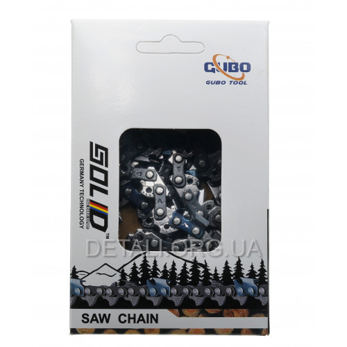 Цепь 64 звена (32 зуба) Solid для твёрдых пород шаг 0,325" паз 1,5 мм