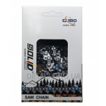 Цепь 76 звеньев (38 зубов) Solid для твёрдых пород шаг 0,325" паз 1,5 мм