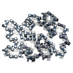 Цепь 48 звеньев (24 зуба) Solid для твердых пород шаг 1/4" паз 1,1 мм (metal box) 2