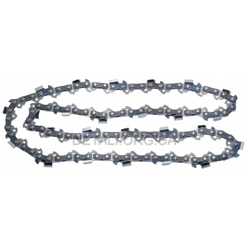 Цепь 50 звеньев (25 зубов) Winzor суперзуб для твёрдых пород + 2 заклёпки шаг 3/8 паз 1,3 оригинал