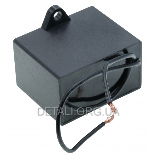 Конденсатор JYUL CBB-61 10мкф - 450VAC прямоугольный провод 30*50