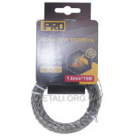 Ліска косильна кручений квадрат з кордом d1,6 мм (15 м)