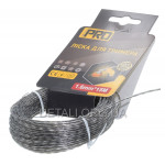 Леска косильная витой квадрат с кордом d1,6 мм (15 м)