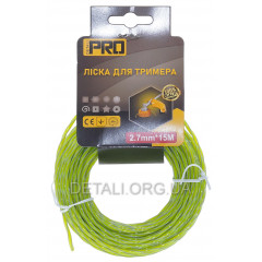 Ліска косильна кручений трикутник d2,7 мм (15 м)