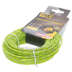 Ліска косильна кручений трикутник d3,0 мм (15 м) 2